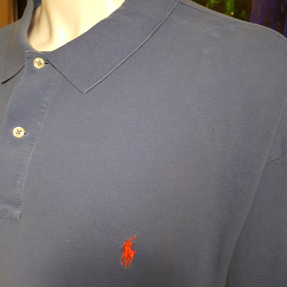 Polo by Ralph Lauren 2 Button Blue Big & Tall 3xL - Picture 7 of 7